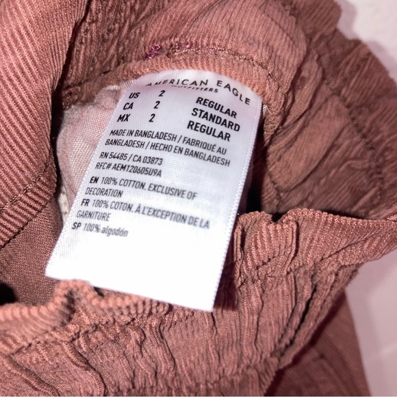 AE Crushed Velvet Pants - Picture 4 of 4